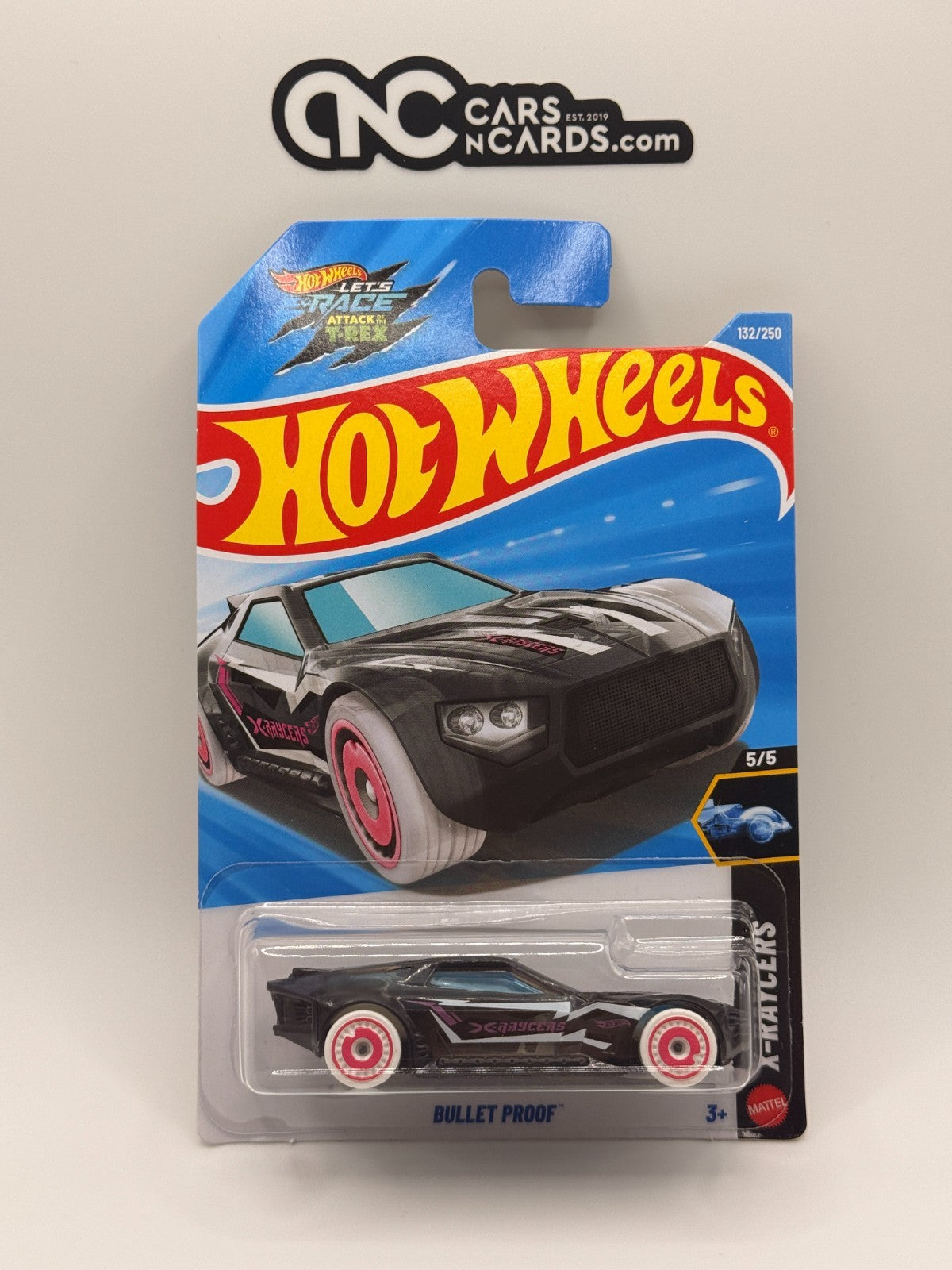 2026 Hot Wheels X-Raycers 5/5 Bullet Proof Black (Soft Corners)