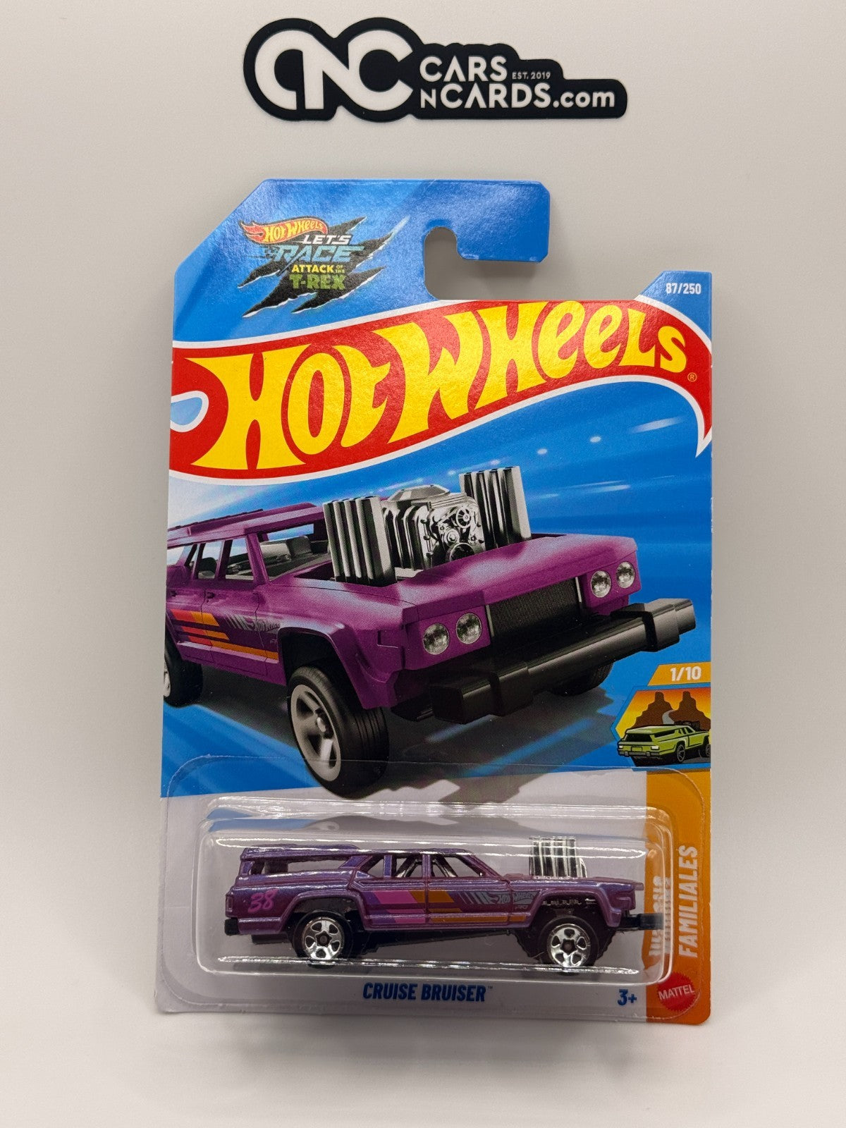 2026 Hot Wheels Wagons 1/10 Cruise Bruiser Purple (Soft Corners)