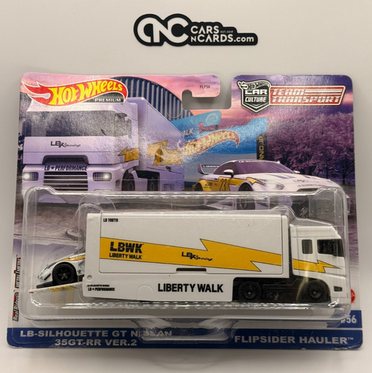 2022 Hot Wheels Premium Car Culture Team Transport #56 LB-Silhouette R35 LBWK