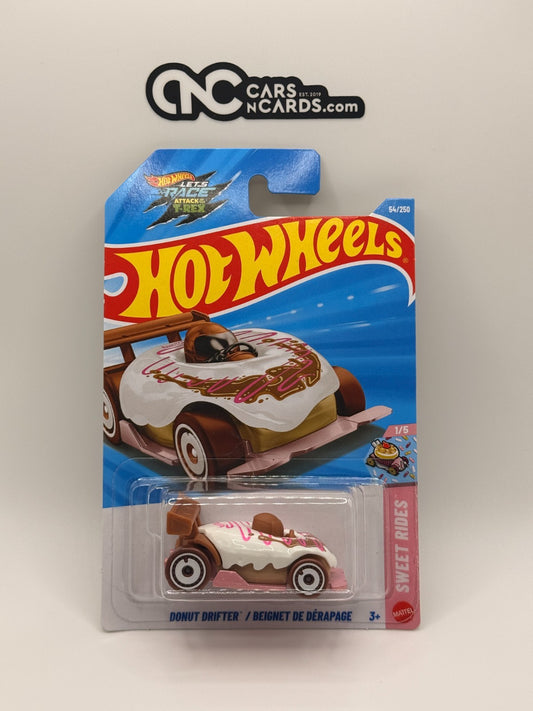 2026 Hot Wheels Sweet Rides 1/5 Donut Drifter Pink (Soft Corners)
