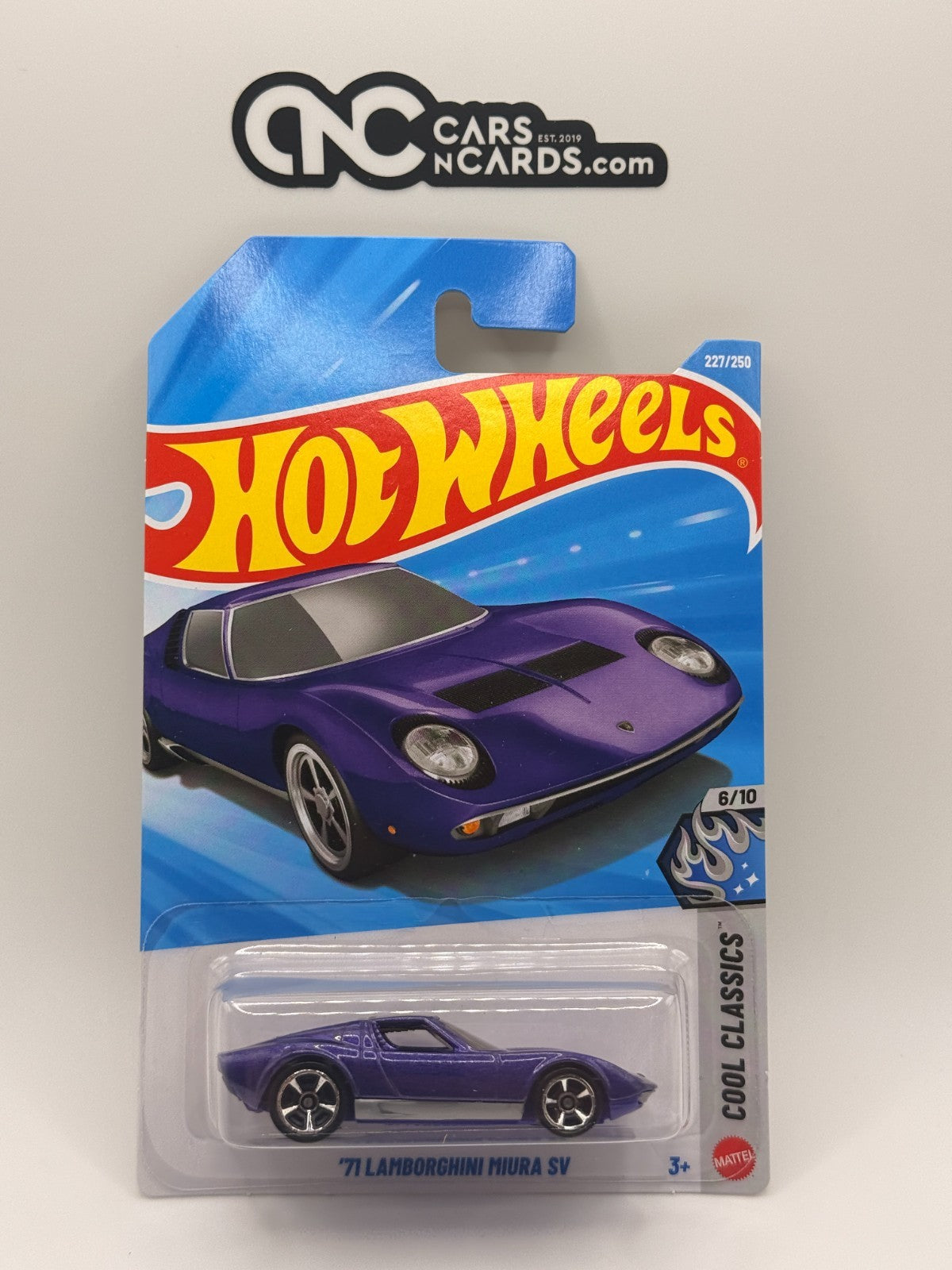 2026 Hot Wheels Cool Classics 6/10 '71 Lamborghini Miura SV (Soft Corners)