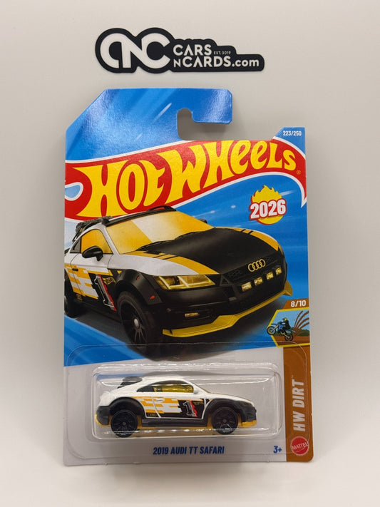 2026 Hot Wheels HW Dirt 8/10 2019 Audi TT Safari Black (Soft Corners)
