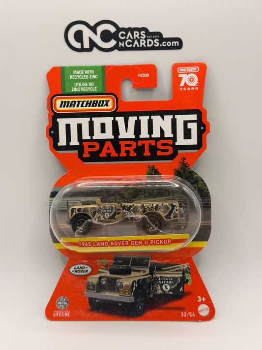 Matchbox Moving Parts 1965 Land Rover Gen II Pickup Camo