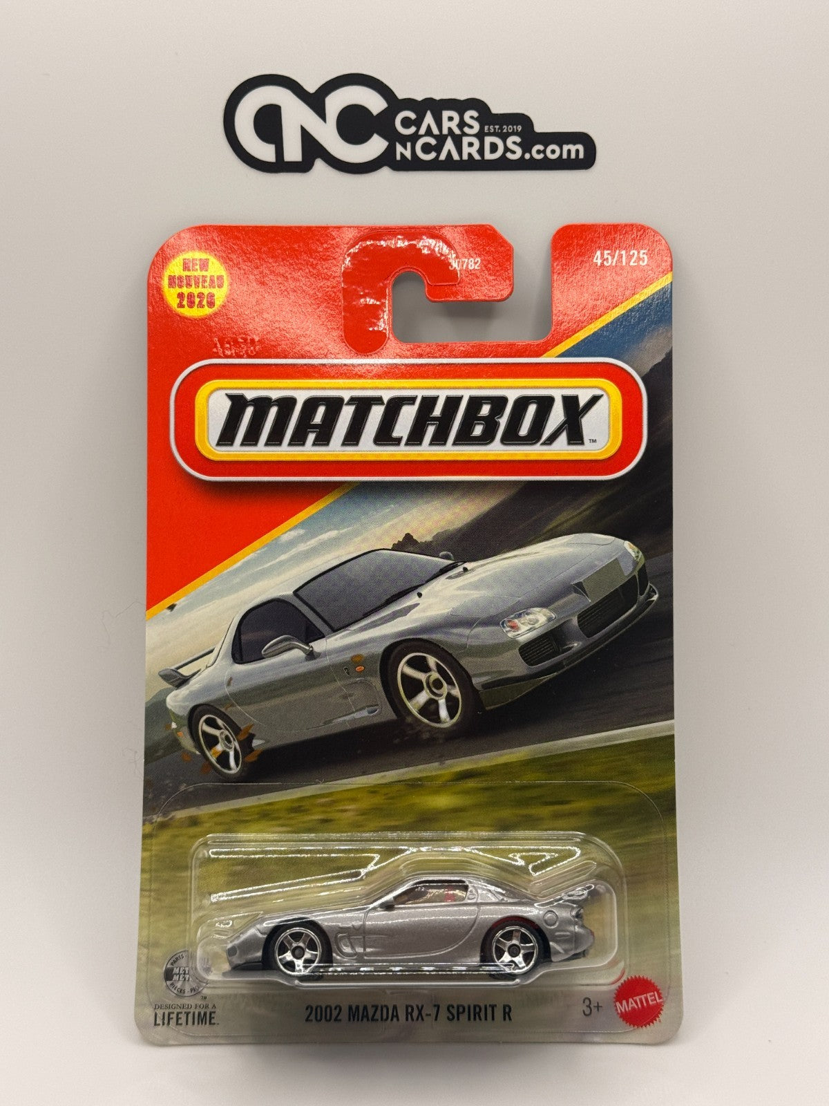 2026 Matchbox 45/125 2002 Mazda RX-7 Spirit R Silver