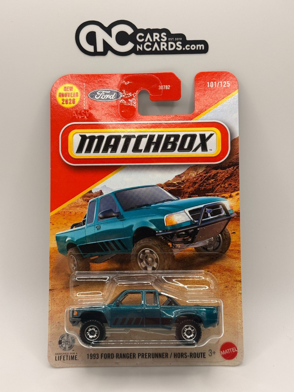 2026 Matchbox 101/125 1993 Ford Ranger Prerunner Teal