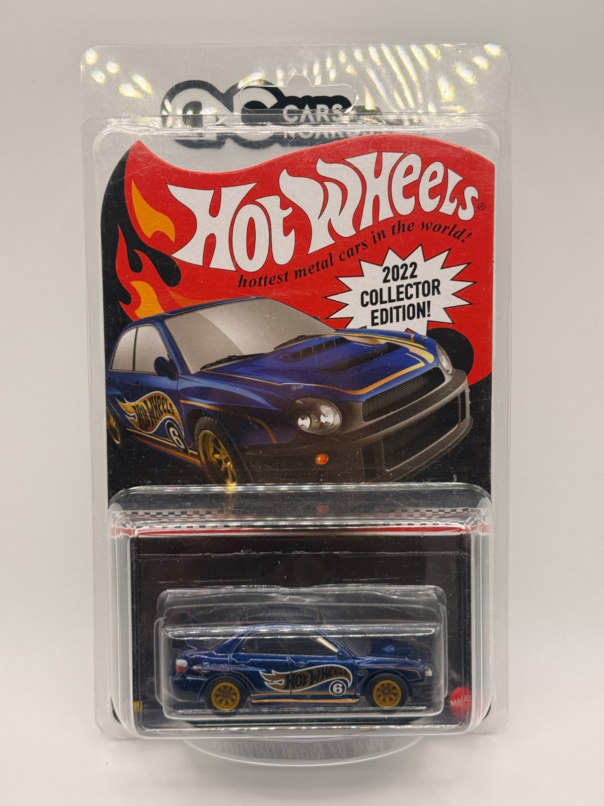 2022 Hot Wheels Mail In Collector Edition Subaru Impreza WRX With Protector