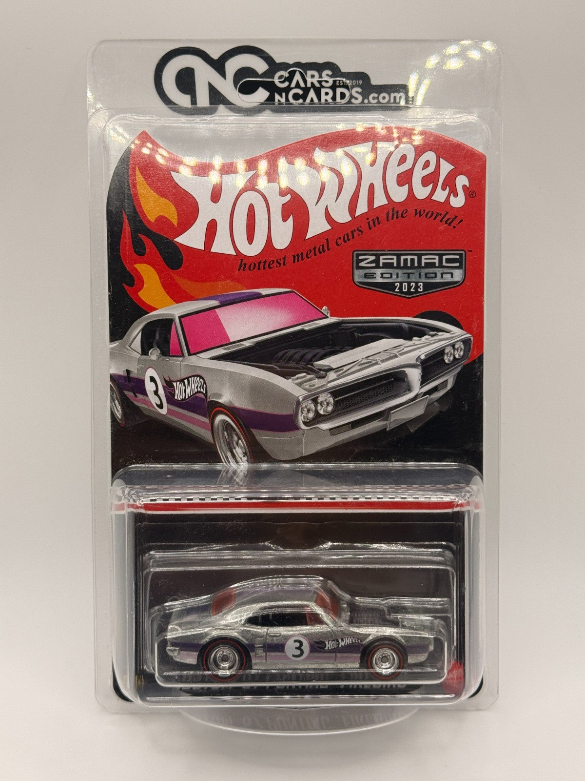 2023 Hot Wheels Mail In Collector Edition Zamac '67 Pontiac Firebird W/Protector