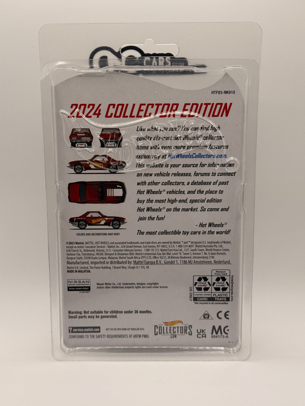 2024 Hot Wheels Mail In Collector Edition Nissan Silvia CSP311 With Protector