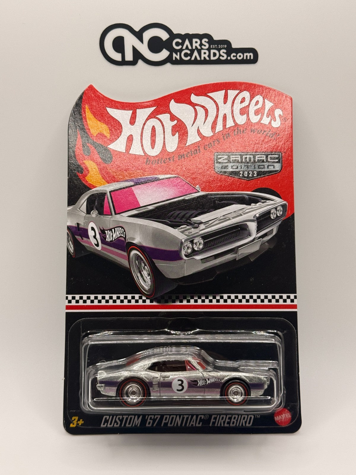 2023 Hot Wheels Mail In Collector Edition Zamac '67 Pontiac Firebird W/Protector