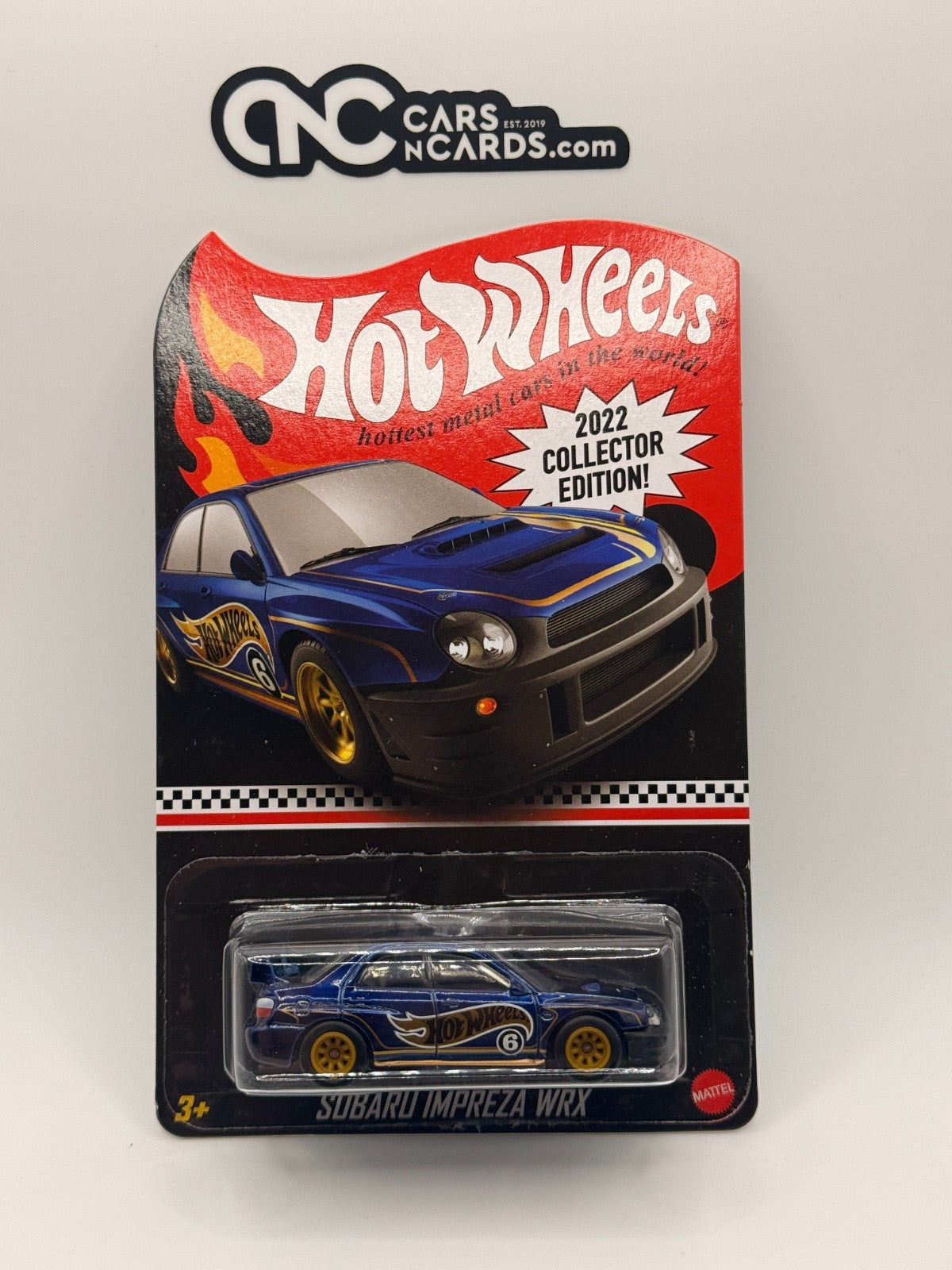 2022 Hot Wheels Mail In Collector Edition Subaru Impreza WRX With Protector