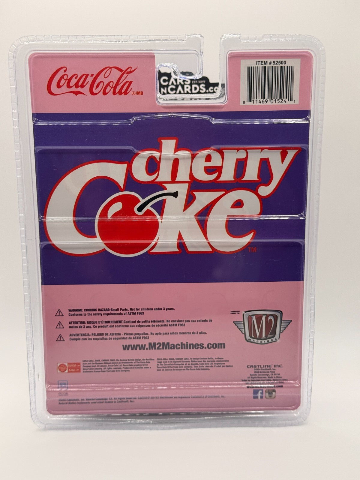M2 Machines Coca-Cola Cherry Coke 1988 GMC Sierra 1500 Custom (Sirra Error)
