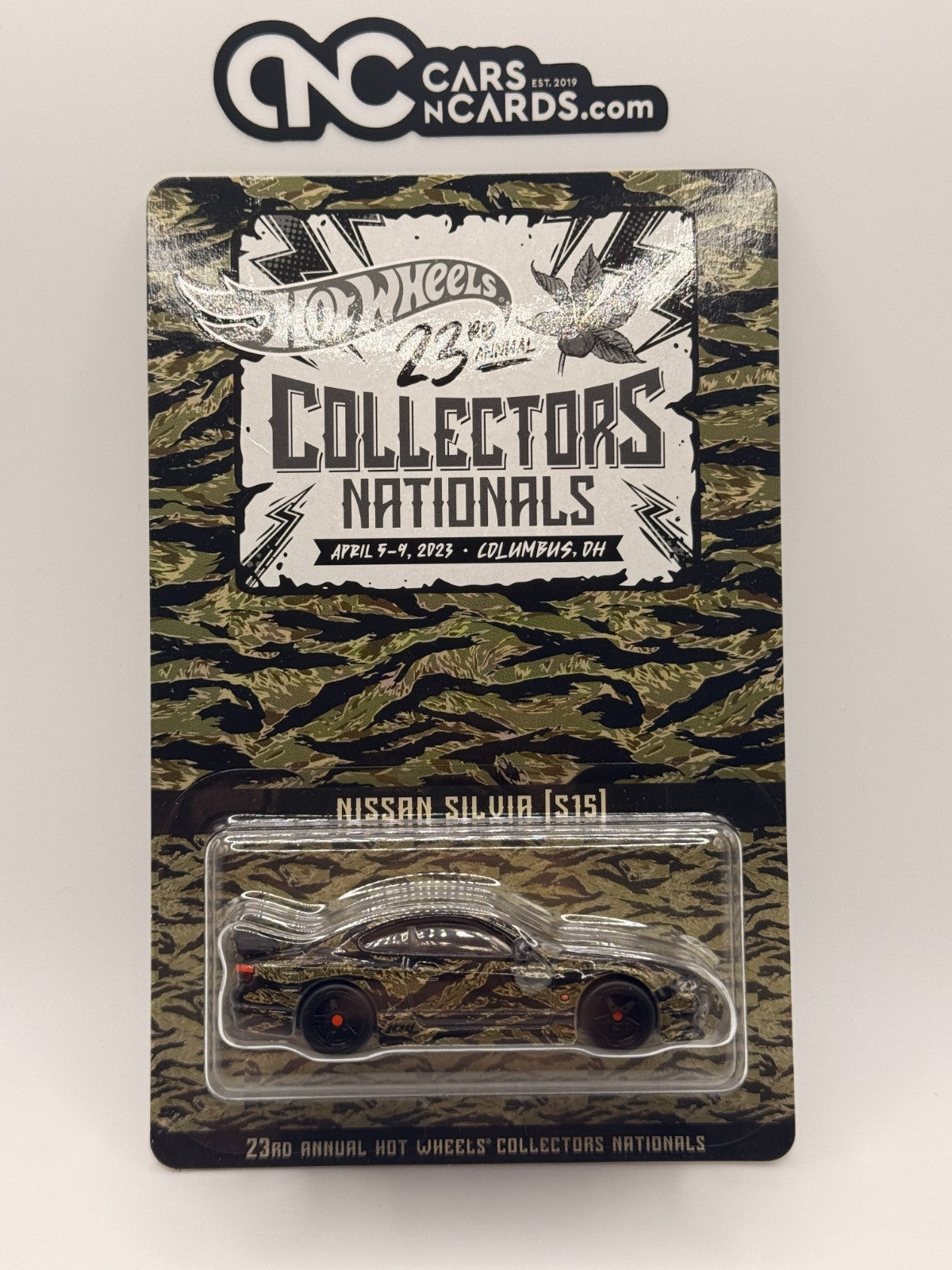 2023 Hot Wheels 23th Collectors Nationals Nissan Silvia (S15) Camo