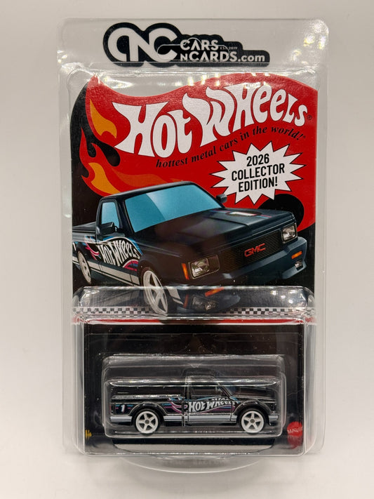 2026 Hot Wheels Collector Edition '91 GMC Syclone Black Mail-In JKD40-NK910