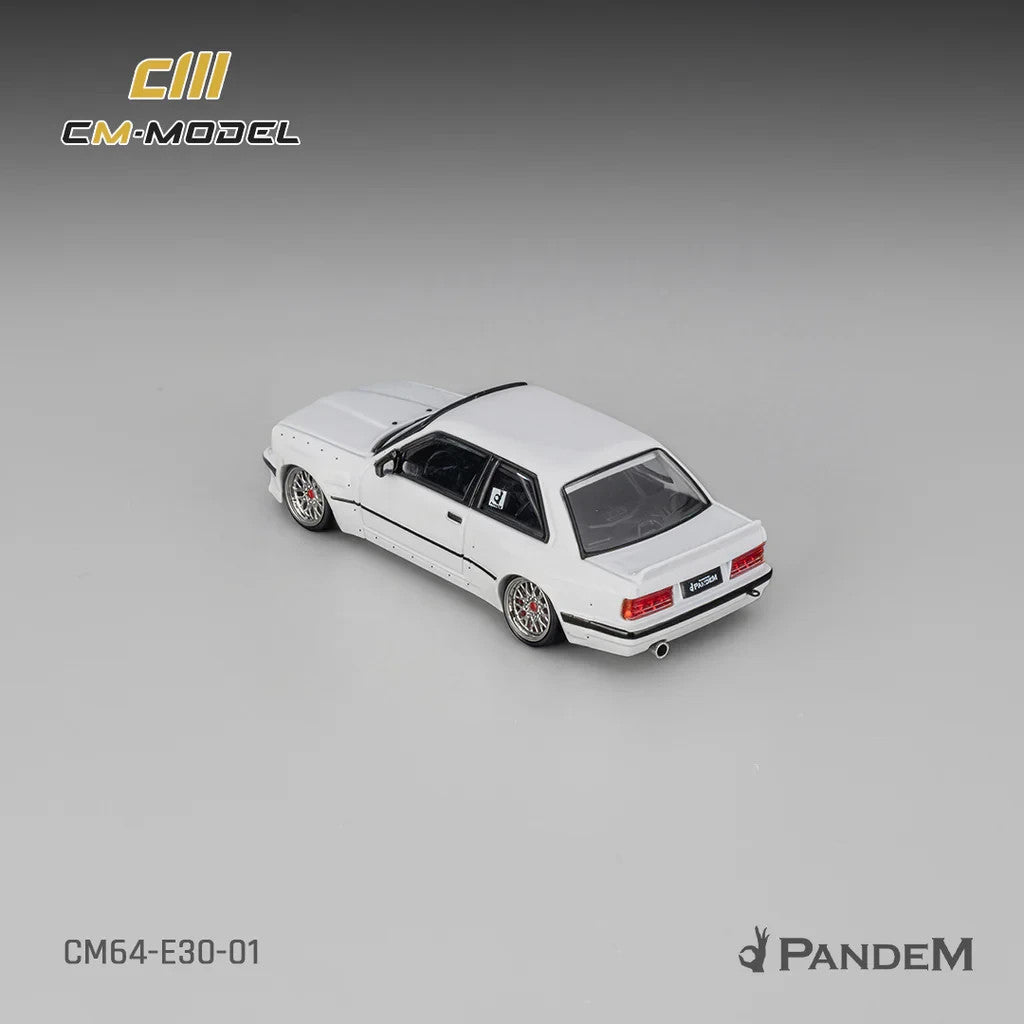 CM MODEL 1:64 Pandem M3 E30 Pearl White CM64-E30-01