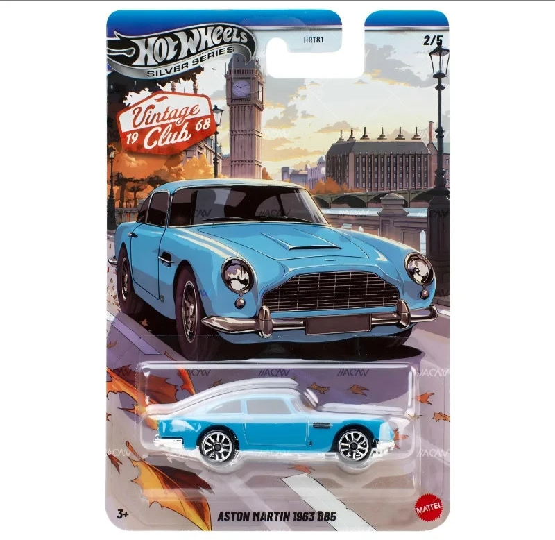 2026 Hot Wheels Silver Series HW VINTAGE ASTON MARTIN 1963 DB5 JKY21
