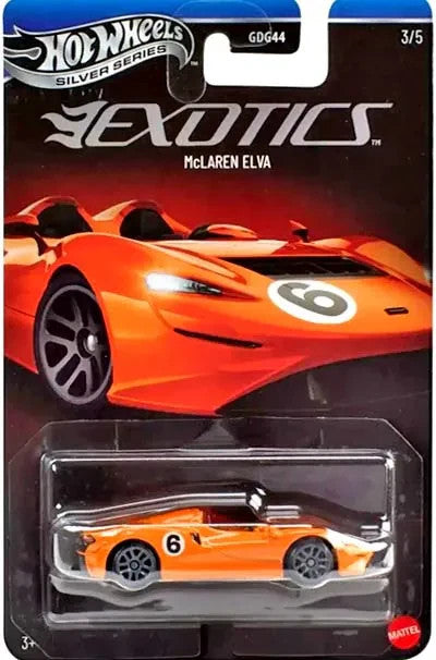 2026 Hot Wheels 1:64 EXOTICS SERIES HW Themed Mix 3 (GDG44-957U) McLaren Elva