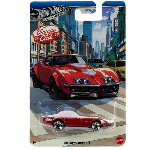 2026 Hot Wheels Silver Series HW VINTAGE 69 COPO CORVETTE JKY22