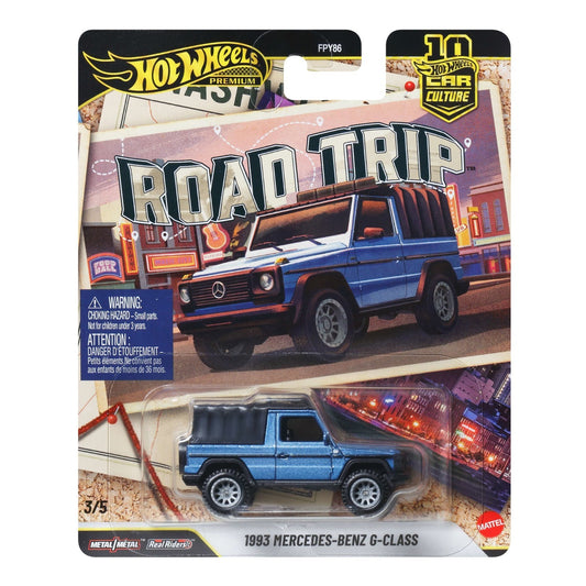 2026 Hot Wheels Premium Car Culture Road Trip 1993 Mercedes-Benz G-Class JKF38