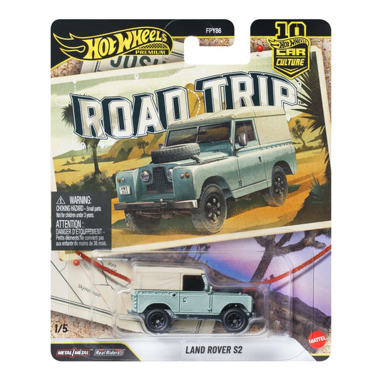 2026 Hot Wheels Premium Car Culture Road Trip Land Rover S2 JKF06