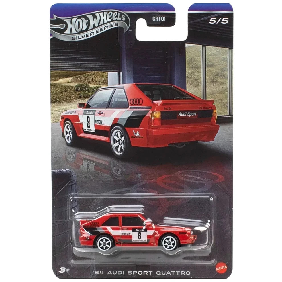 2026 Hot Wheels Silver Series Audi Series 5/5 '84 Audi Sport Quattro