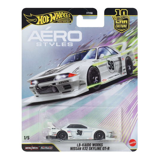 2026 Hot Wheels Premium Car Culture LB-Kaido Works Nissan R32 Skyline GT-R JKF05