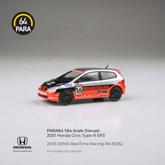 PARA64 1:64 Honda Civic 2005 SEMA Realtime Racing PA-56352
