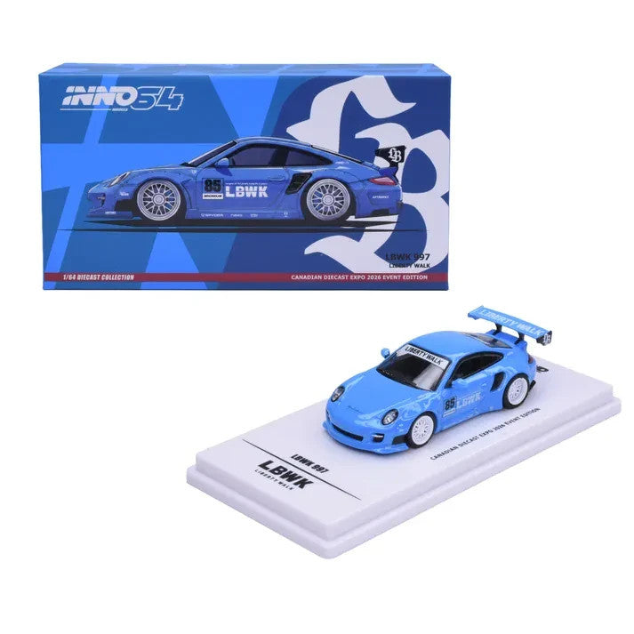 INNO64 1:64 LBWK 997 Light Blue CDX Exclusive IN64-LBWK997-CDE26 SEALED BOX