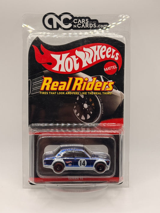 2016 Hot Wheels RLC Datsun Bluebird 510 Blue 3814/7000 With Protector