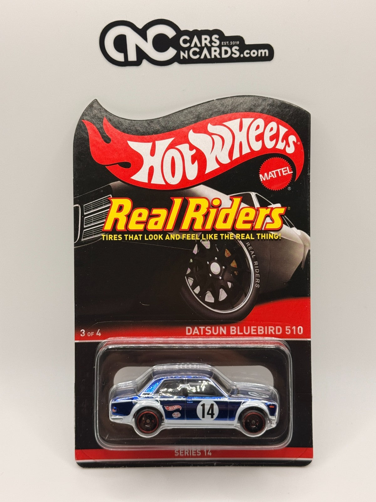 2016 Hot Wheels RLC Datsun Bluebird 510 Blue 3814/7000 With Protector