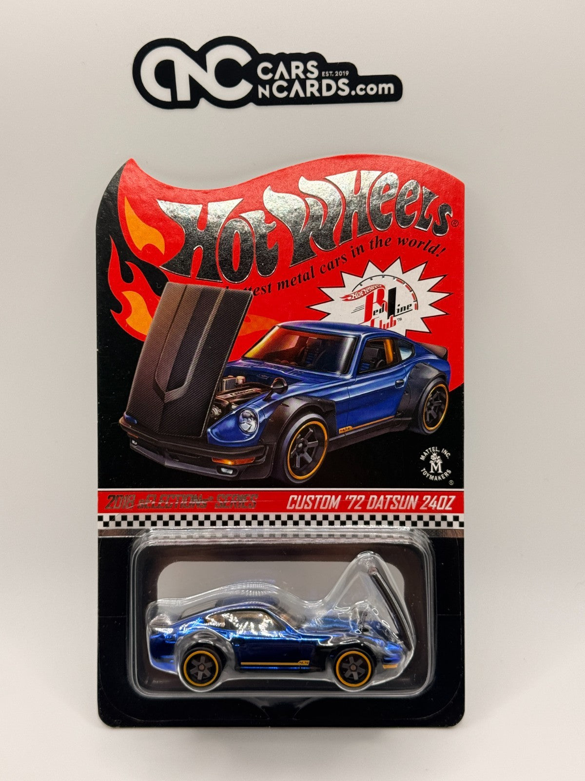 2018 Hot Wheels RLC Datsun 240Z sELECTIONs Blue 8324/20000 With Protector