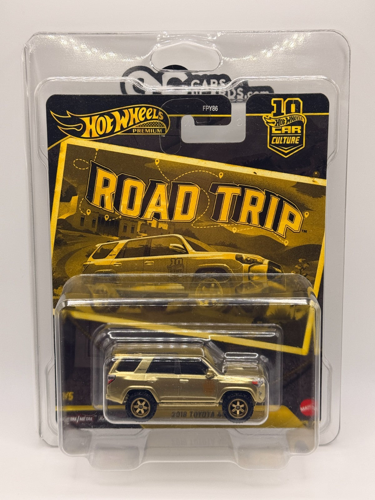 2026 Hot Wheels Premium Car Culture Road Trip Toyota 4Runner Chase W/Protector