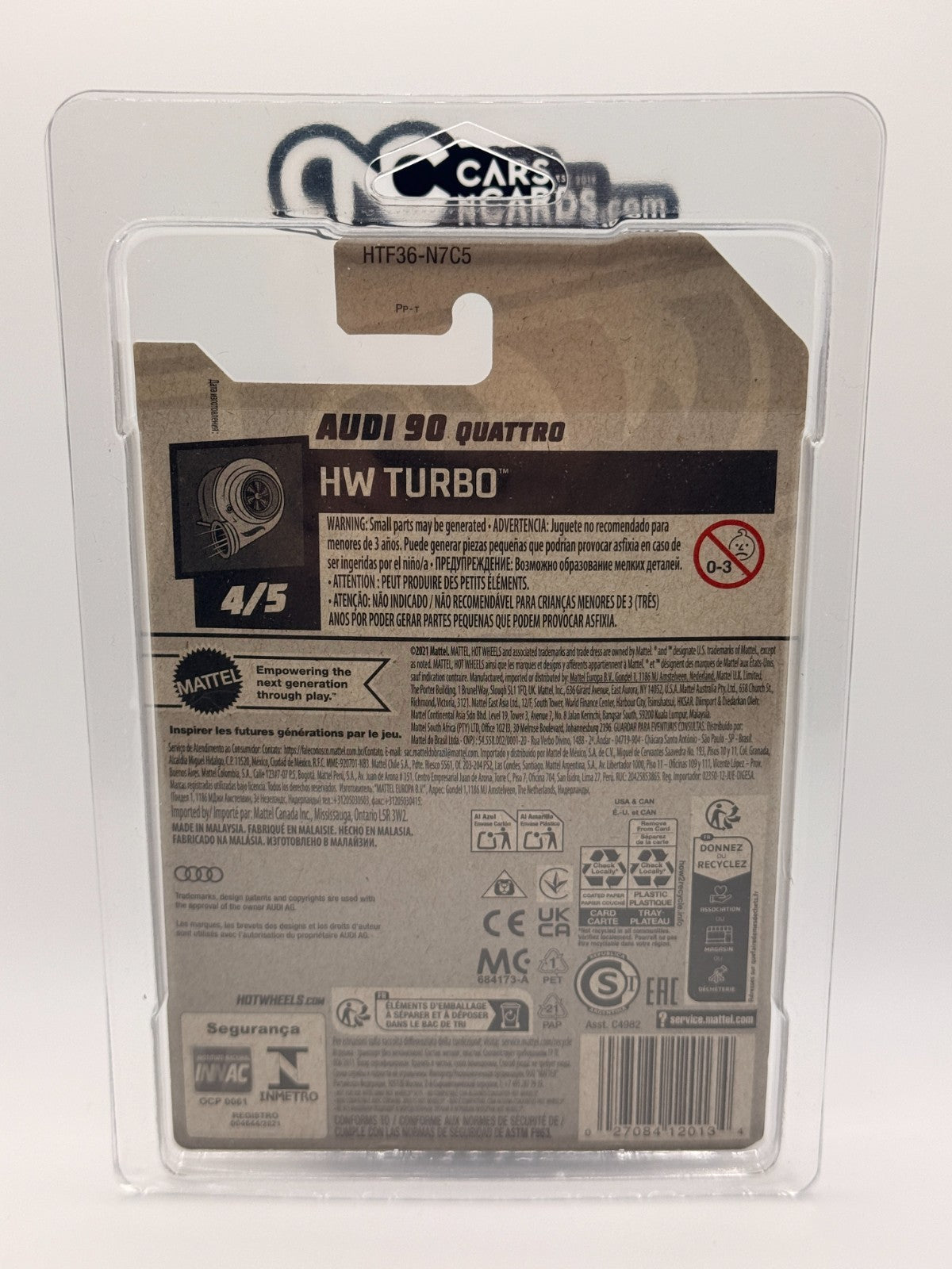2024 Hot Wheels HW Turbo 4/5 Audi 90 Quattro Super Treasure Hunt