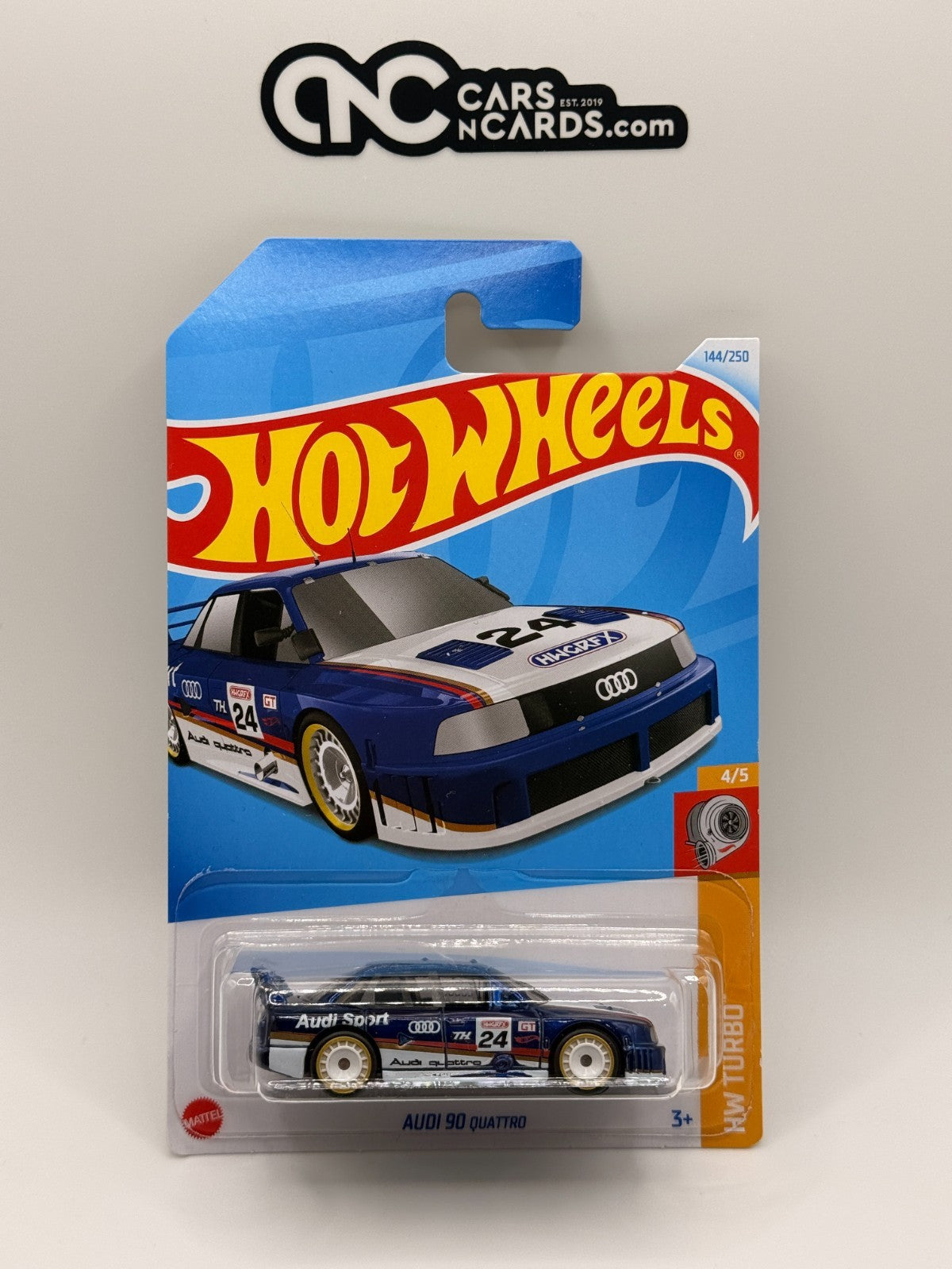 2024 Hot Wheels HW Turbo 4/5 Audi 90 Quattro Super Treasure Hunt