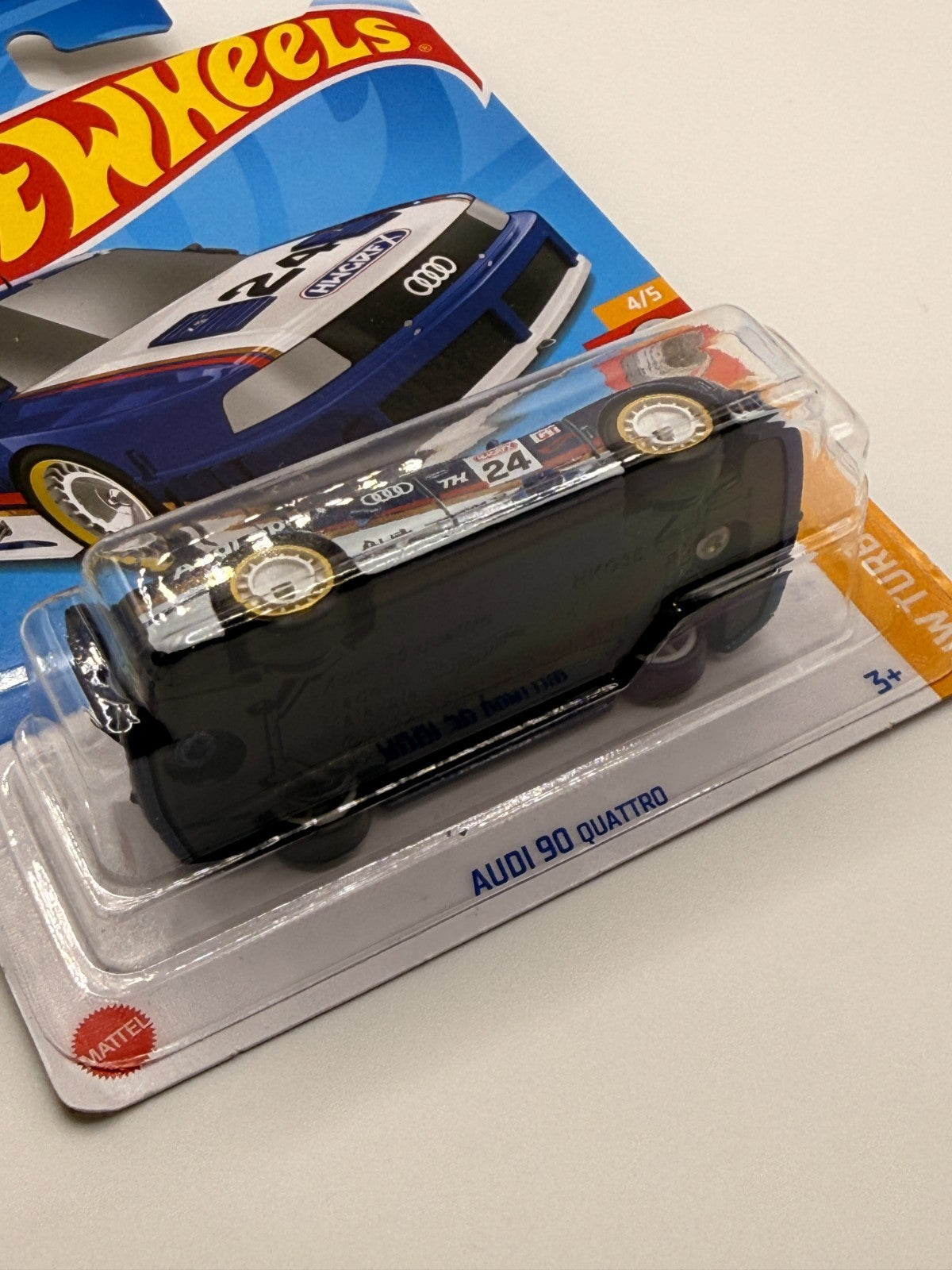 2024 Hot Wheels HW Turbo 4/5 Audi 90 Quattro Super Treasure Hunt