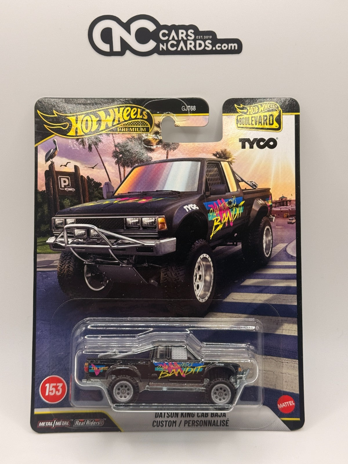 2026 Hot Wheels Premium Boulevard Datsun King Cab Baja Tyco Turbo Bandit #153