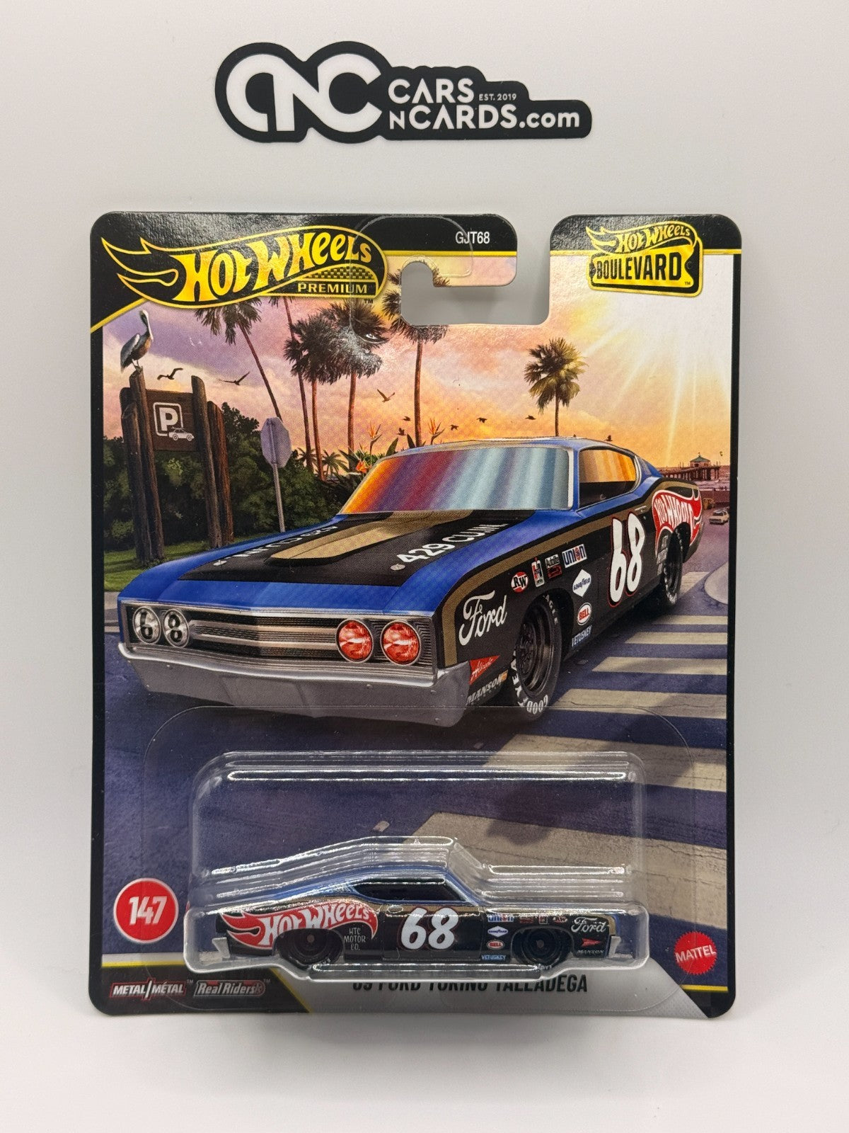 2026 Hot Wheels Premium Boulevard #147 '69 Ford Torino Talladega