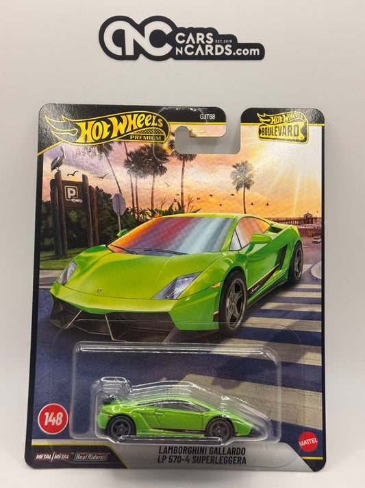 2026 Hot Wheels Premium Boulevard #148 Lamborghini Gallardo LP (Soft Corners)