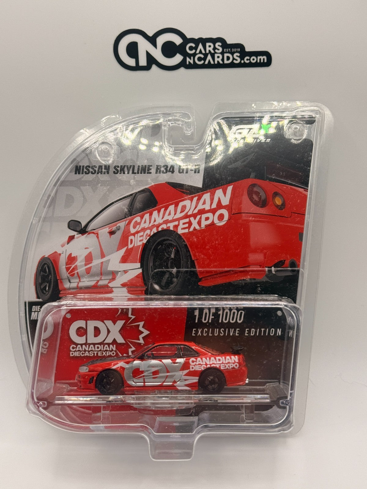 Greenlight Xclusives Nissan Skyline R34 GTR 1/1000 CDX Limited Edition