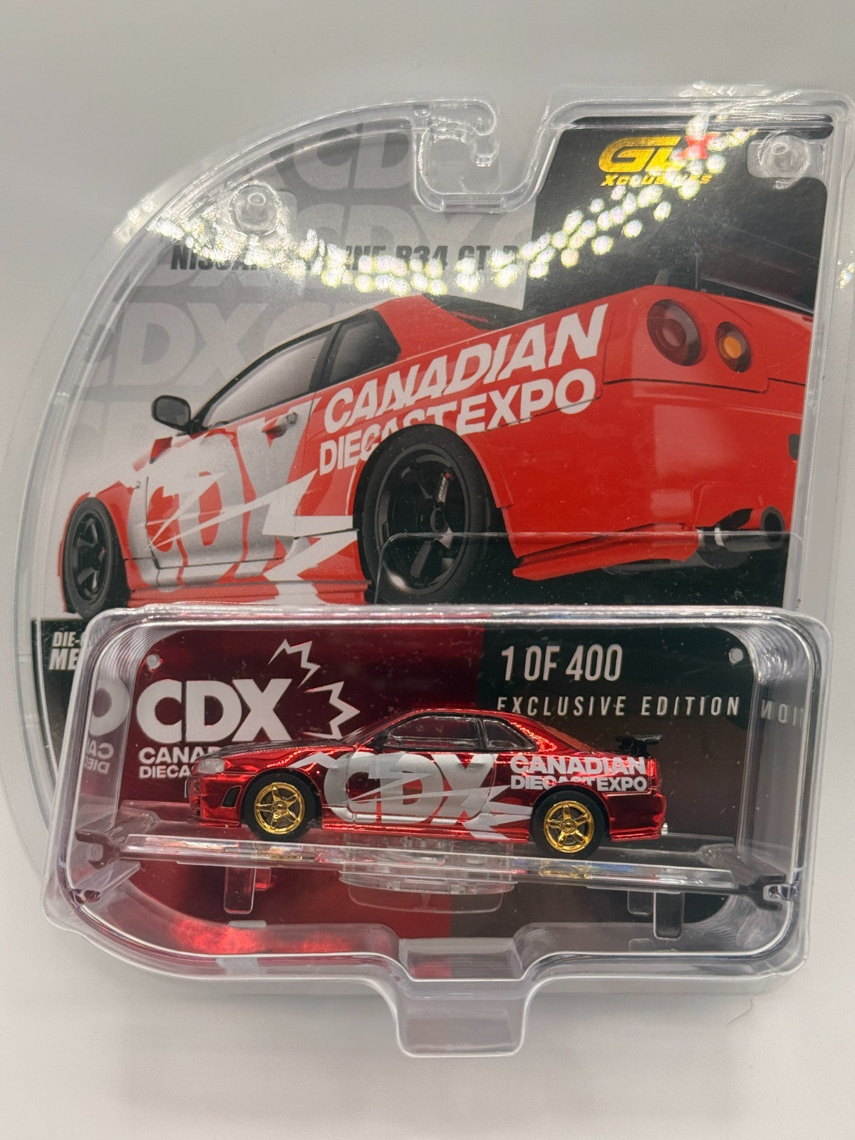 Greenlight Xclusives Nissan Skyline R34 GTR 1/400 CHASE CDX Limited Edition