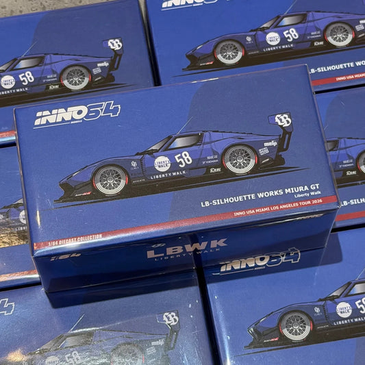 INNO64 USA Tour 2026 LB-Works LB Lamborghini Miura IN64-LBMIURA-03-USAT26