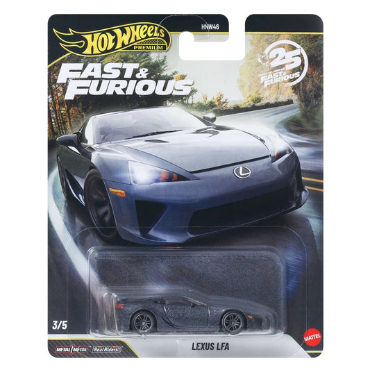 2026 Hot Wheels Fast & Furious 25th Anniversary 3/5 Lexus LFA