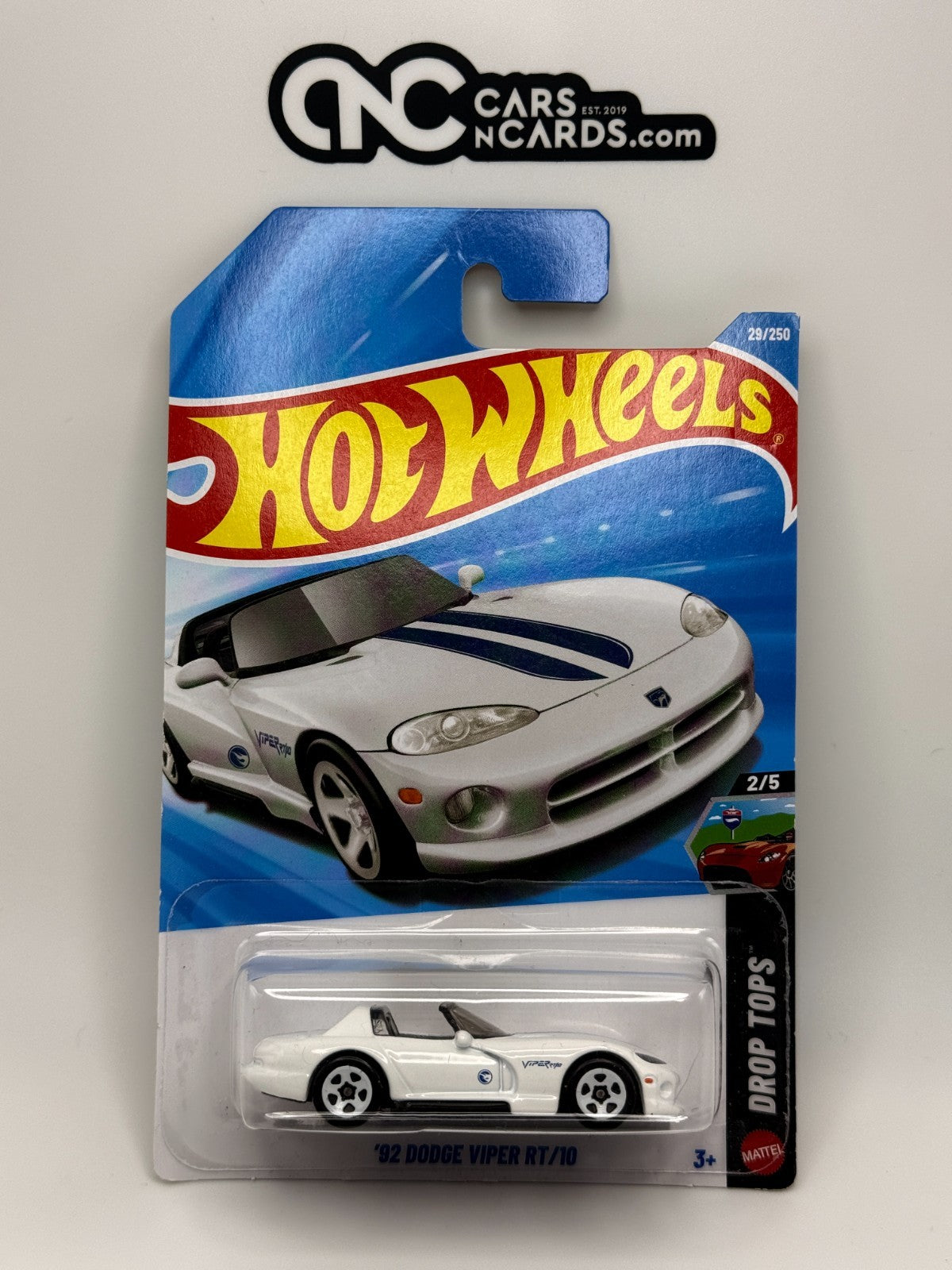 2026 Hot Wheels Drop Tops 2/5 '92 Dodge Viper RT/10 Treasure Hunt (Soft Corners)