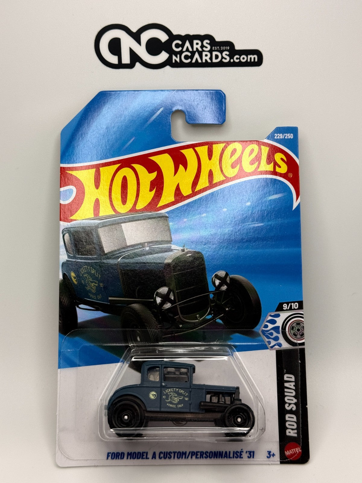 2026 Hot Wheels Rod Squad 9/10 Ford Model A Custom Treasure Hunt (Soft Corners)