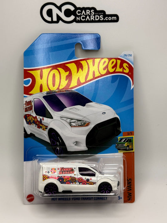 2023 Hot Wheels HW Vans 3/5 Hot Wheels Ford Transit Treasure Hunt (Soft Corners)