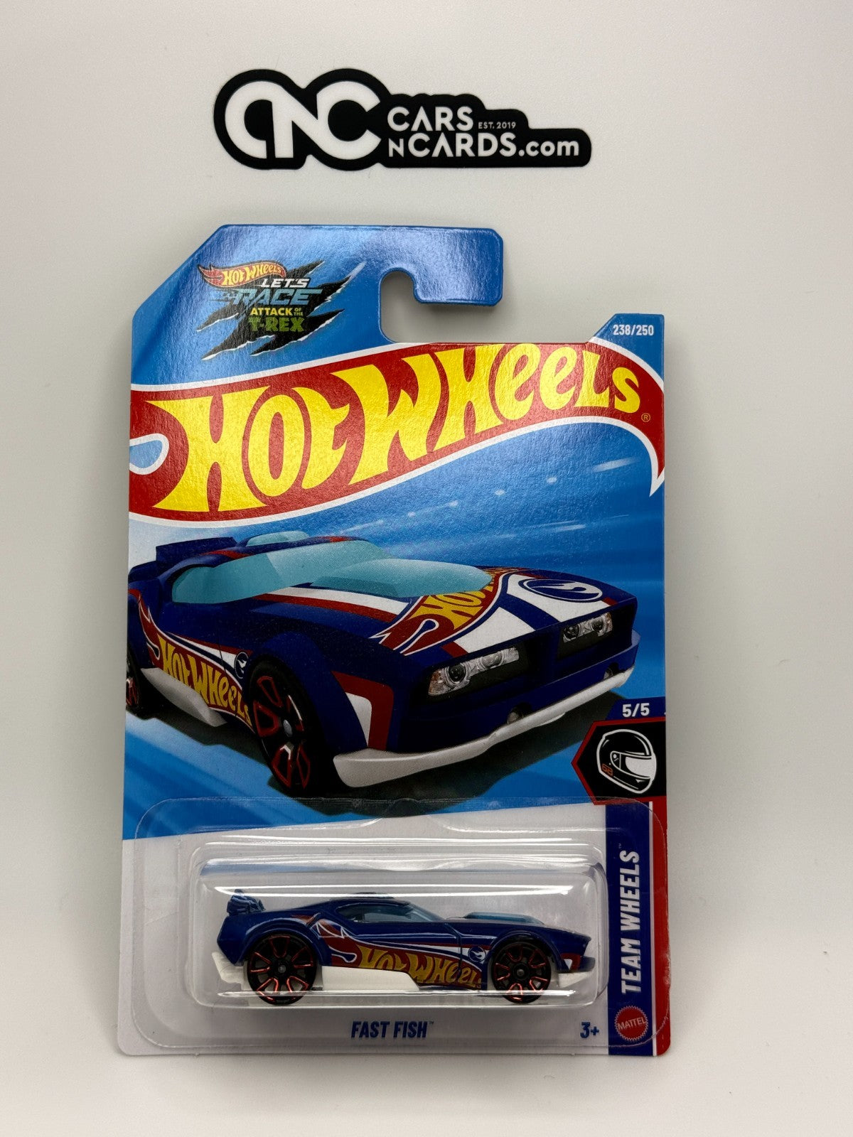 2026 Hot Wheels Team Wheels 5/5 Fast Fish Treasure Hunt (Soft Corners)
