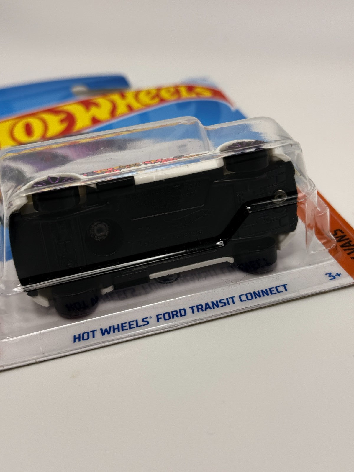 2023 Hot Wheels HW Vans 3/5 Hot Wheels Ford Transit Treasure Hunt (Soft Corners)