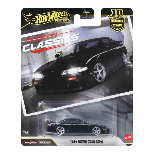 2026 Hot Wheels Car Culture Modern Classics Nismo 270R (S14) Solid Case 10 Cars