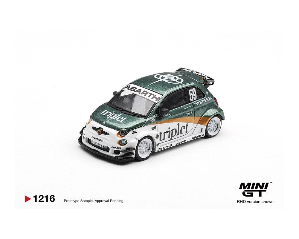 Mini GT 1:64 Abarth 595 LB-WORKS TY Edition (Boxed Version)