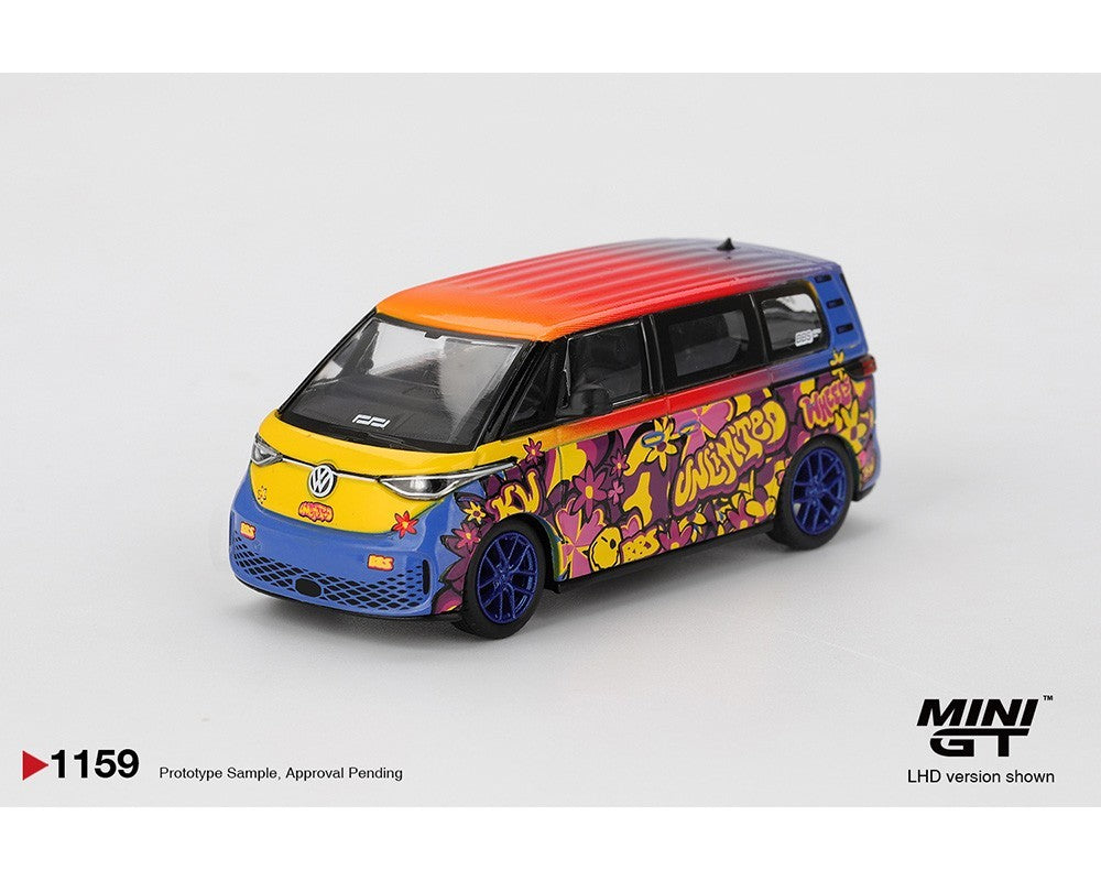 Mini GT 1:64 Volkswagen ID. Buzz KW/BBS – Orange MGT01159-BL