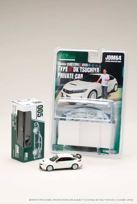 Hobby Japan 1:64 Honda Civic Type R FL5 DK Tsuchiya HK Exclusive HJDM005-19V